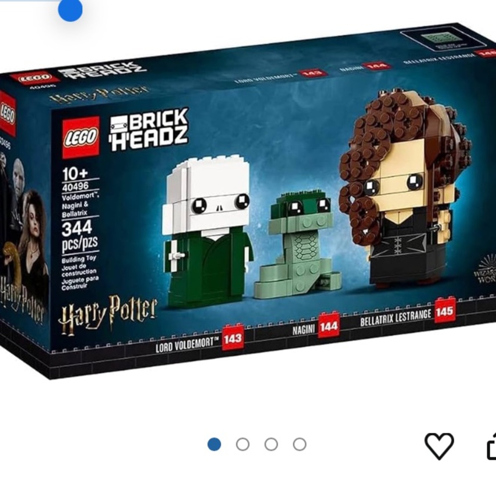 LEGO Harry Potter BrickHeadz Voldemort Set SEALED